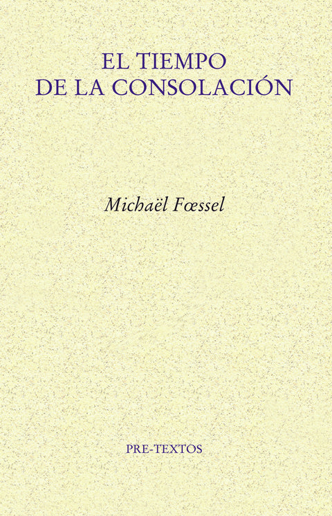 El tiempo de la consolación 
