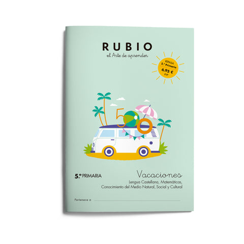  Vacaciones RUBIO (5.º de Primaria) 