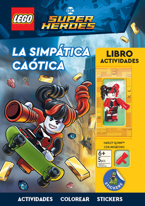  LEGO« DC Comics Super Heroes. Harley Quinn. La simpática caótica. 