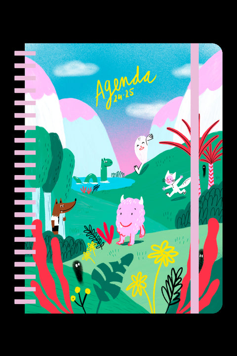  Agenda escolar semanal 2024-2025 Lyona 