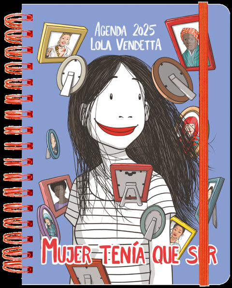 Agenda anual semanal 2025 Lola Vendetta