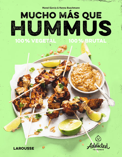  Mucho más que hummus. 100% vegetal 