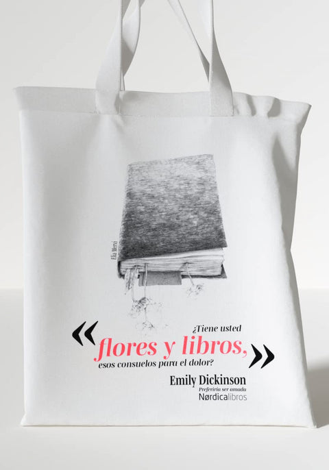  Bolsa Flores y Libros 
