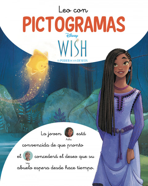  Wish. Leo con pictogramas (Disney. Lectoescritura) 