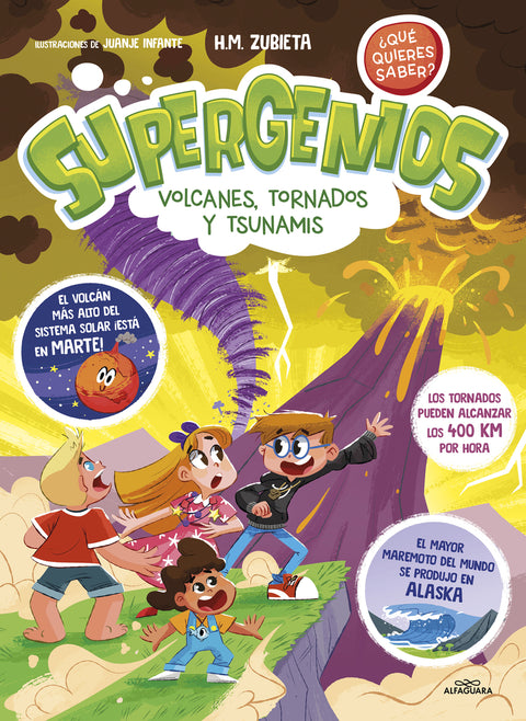  Supergenios: Volcanes, tornados y tsunamis 