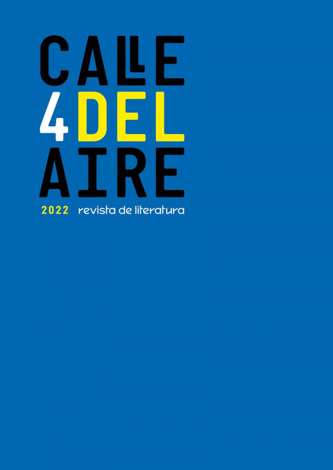  Calle del Aire. Revista de literatura, 4 