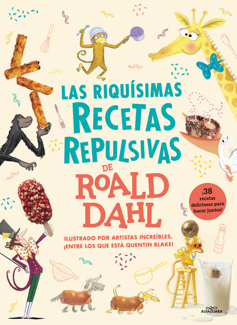  Las riquísimas recetas repulsivas de Roald Dahl 