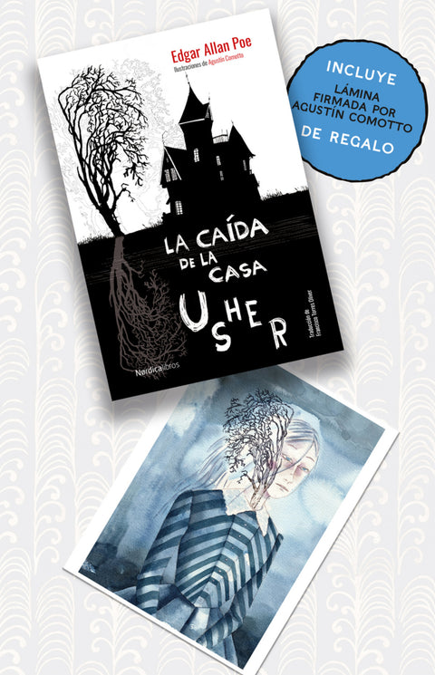  Pack La caída de la casa Usher con ilustración 