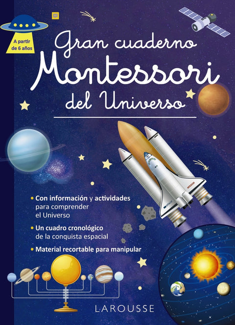  Gran cuaderno Montessori del Universo 