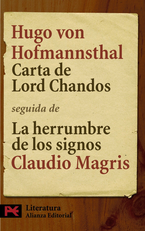  Carta de Lord Chandos 