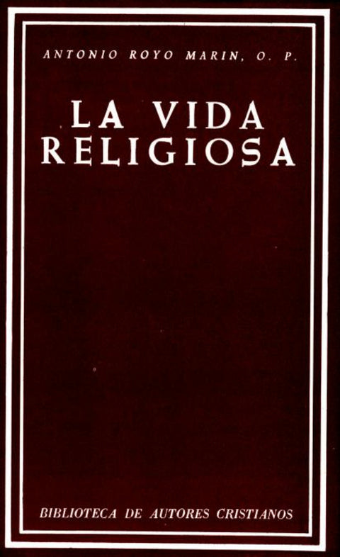  La vida religiosa 