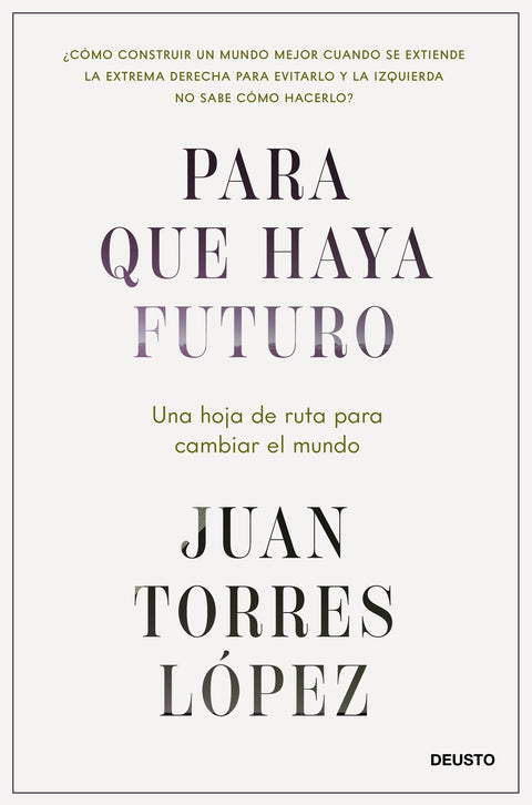  Para que haya futuro 