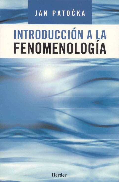  Introducción a la fenomenología 