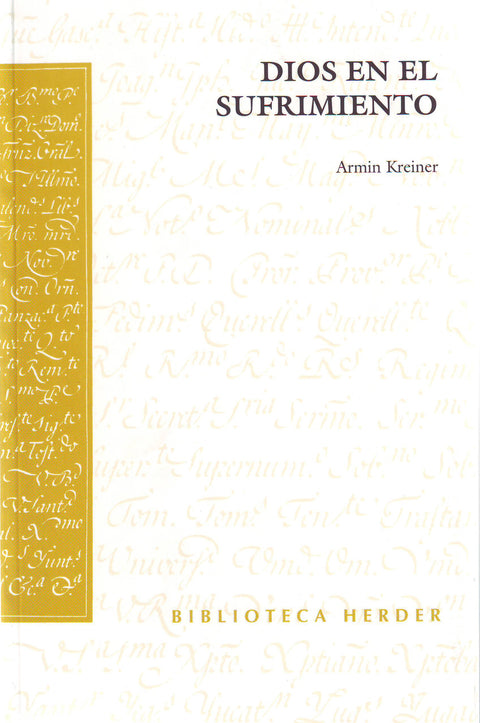  Dios en el sufrimiento 