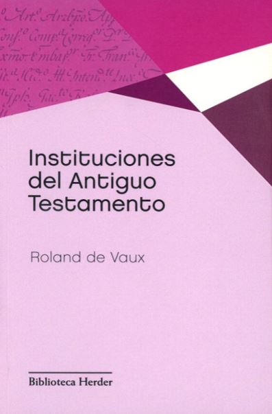  Instituciones del Antiguo Testamento 