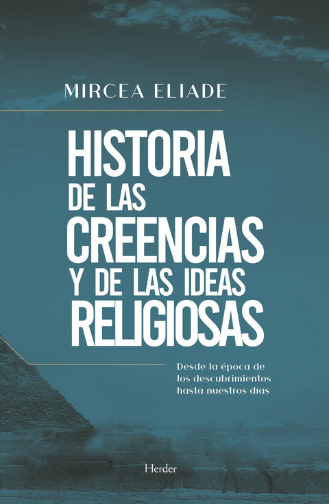  Historia de las creencias y de las ideas religiosas 