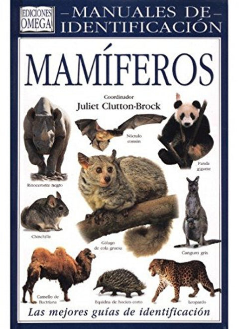  MAMIFEROS. MANUAL DE IDENTIFICACION 