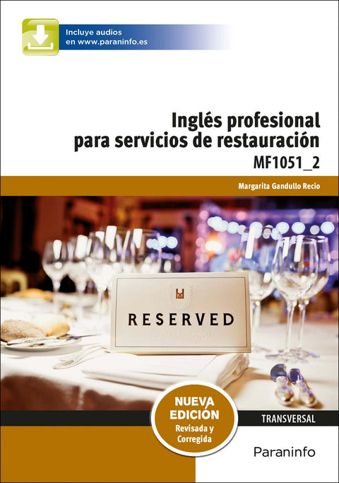  Inglés profesional para servicios de restauración 