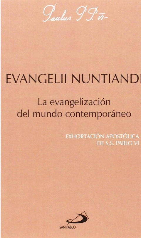  Evangelii Nuntiandi 
