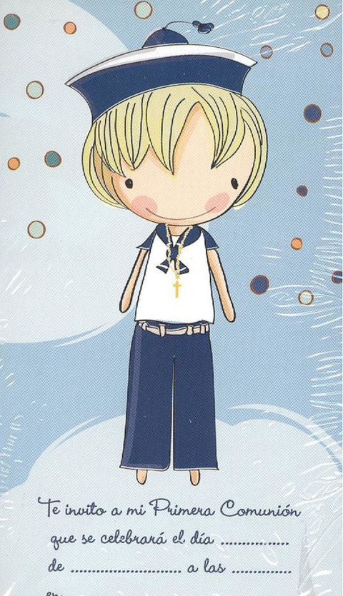  Invitación 1ª comunión Mod.3 
