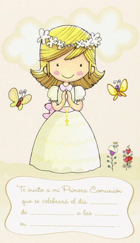  INVITACIÓN 1ª COMUNIÓN Mod.5 