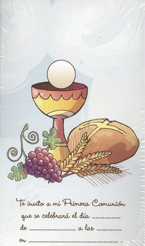 INVITACIÓN 1ª COMUNIÓN Mod.6 
