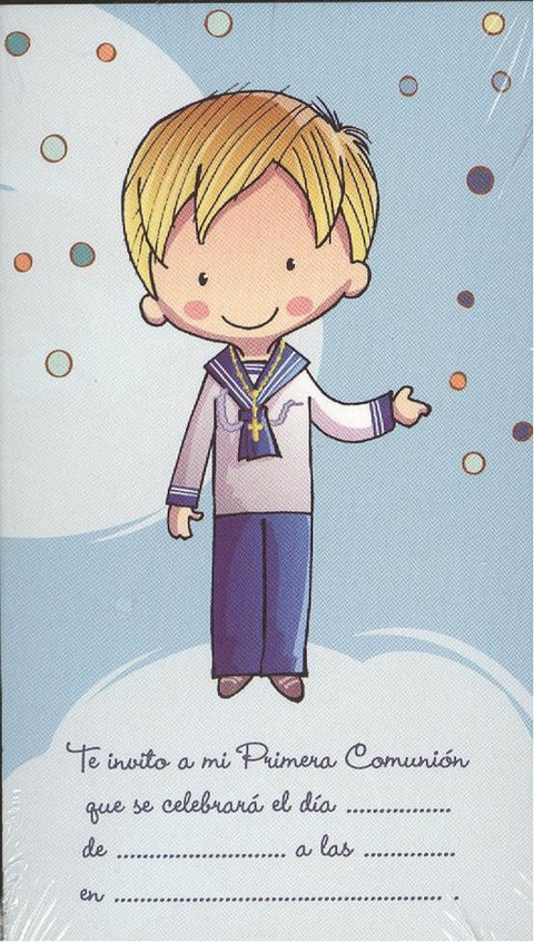 INVITACIÓN 1ª COMUNIÓN Mod.7 