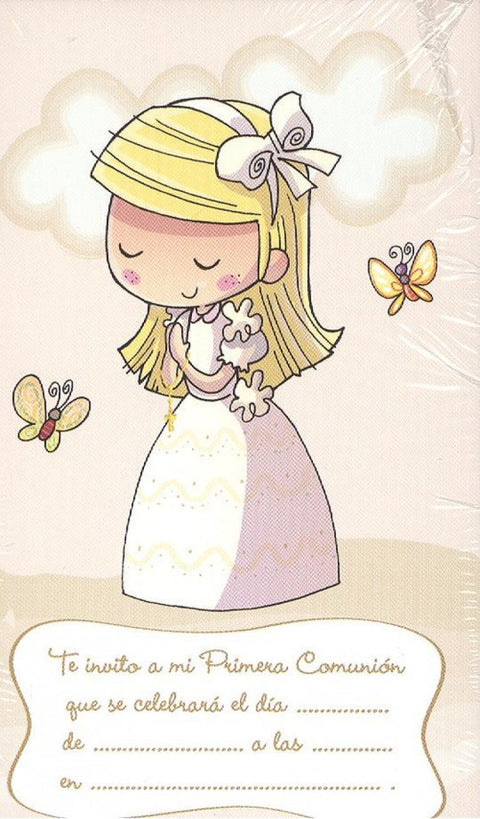  INVITACIÓN 1ª COMUNIÓN Mod.8 