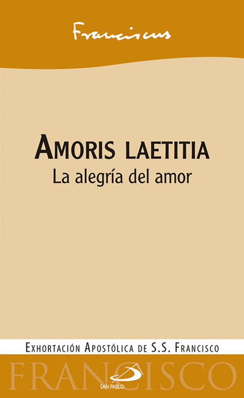  Amoris laetitia: la alegría del amor 