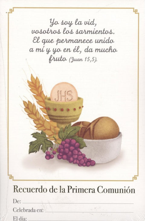  LAMINA RECUERDO 1ª COMUNIÓN Mod.8 