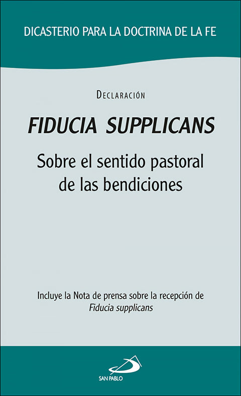  Fiducia supplicans 