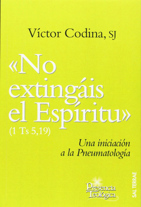  No extingáis el Espíritu 