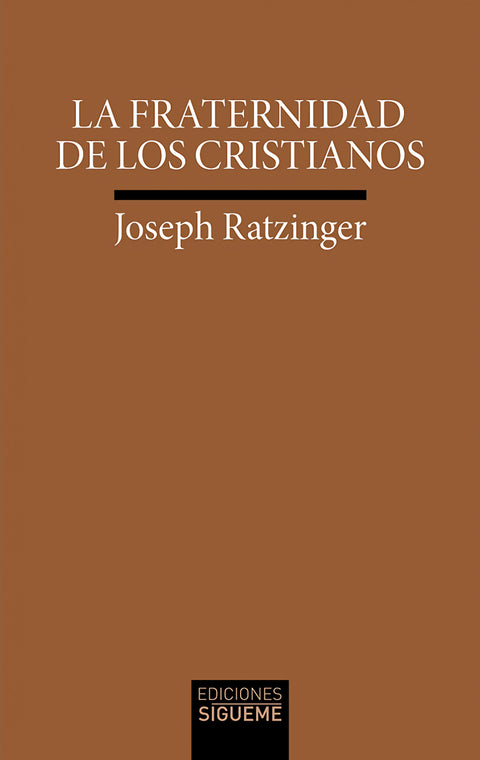 La fraternidad de los cristianos 