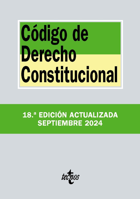  Código de Derecho Constitucional 
