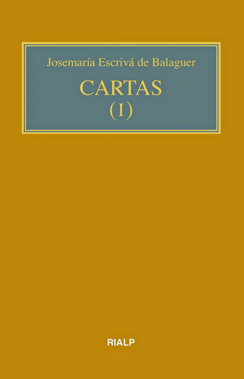  Cartas I (bolsillo, rústica) 