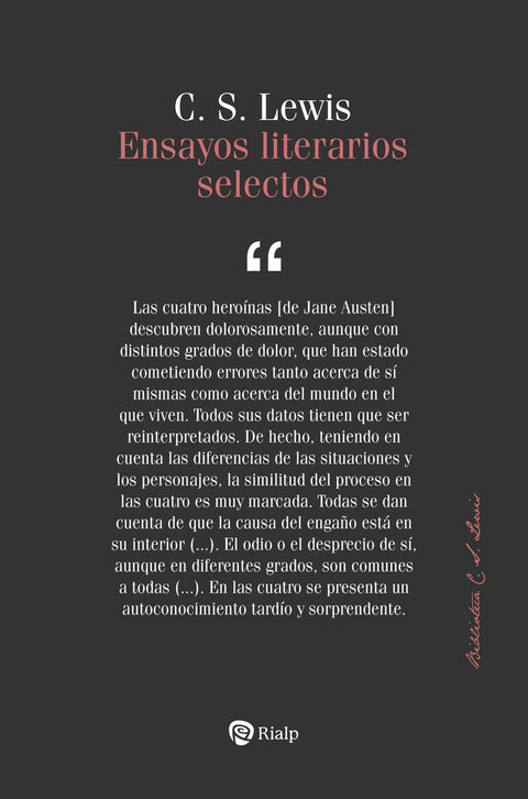  Ensayos literarios selectos 