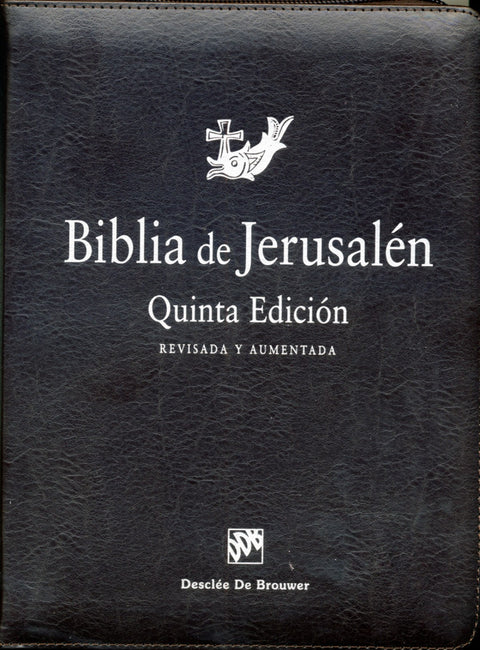  BIBLIA JERUSALÉN MANUAL CREMALLERA 