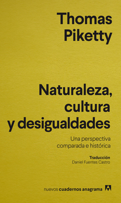  Naturaleza, cultura y desigualdades 