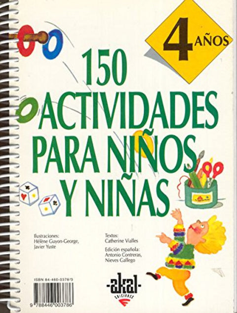  150 actividades niños y niñas 4 años 