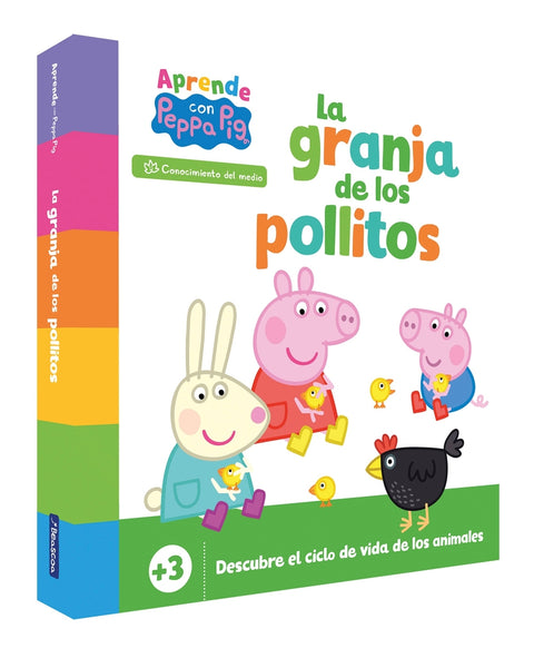 Peppa Pig. Libro de cartón - La granja de los pollitos 