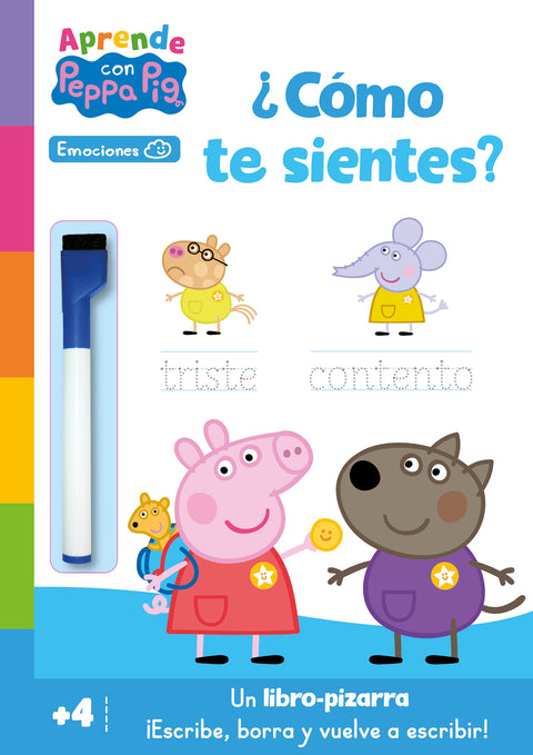  Peppa Pig. Primeros aprendizajes - Aprende con Peppa. ¿Cómo te sientes? 