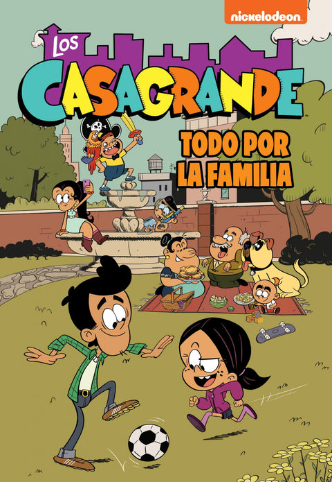  La familia es lo primero (Los Casagrande - Una Casa de Locos. Cómic 2) 