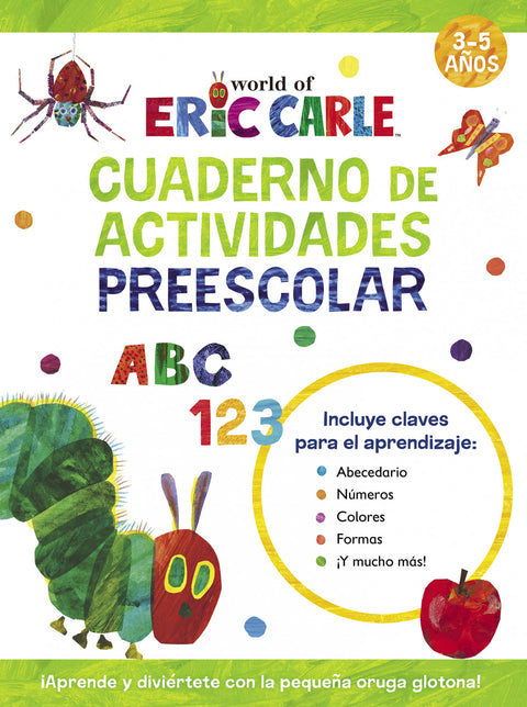  Cuaderno de actividades preescolar (Colección Eric Carle) 