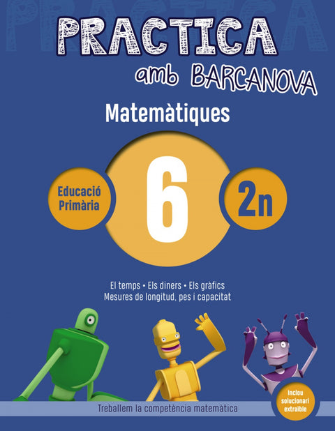  QUADERN MATEMATIQUES 6-2N PRIMARIA PRACTICA 