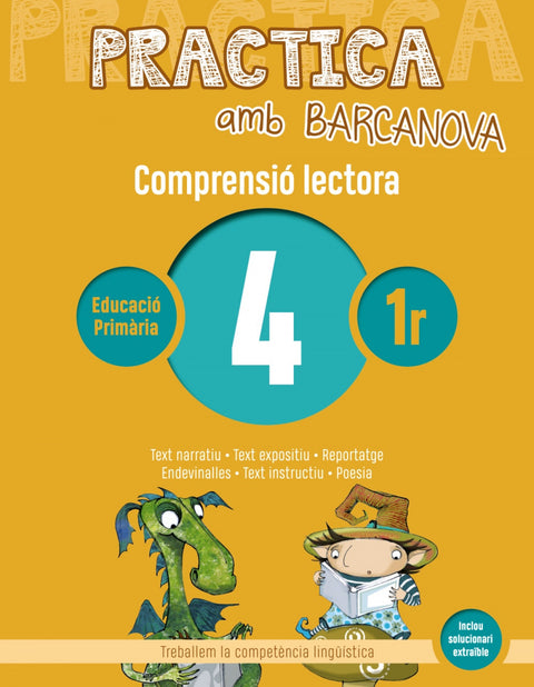  COMPRENSIÓ LECTORA 4-1R.PRIMARIA. PRACTICA AMB BARCANOVA 2019 