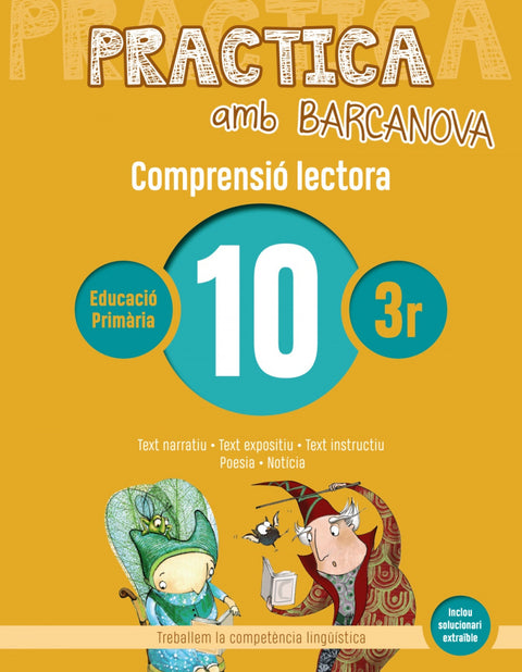  COMPRENSIÓ LECTORA 10-3R.PRIMARIA. PRACTICA AMB BARCANOVA 2019 