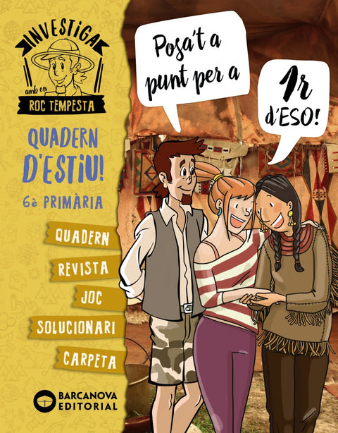  Investiga amb Roc Tempesta 6è. Posa't a punt per a 1r d'ESO 