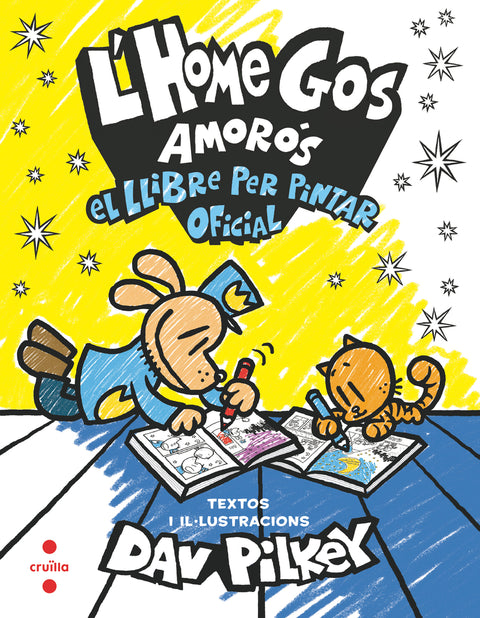  L'Home Gos amorós. El llibre per pintar oficial 