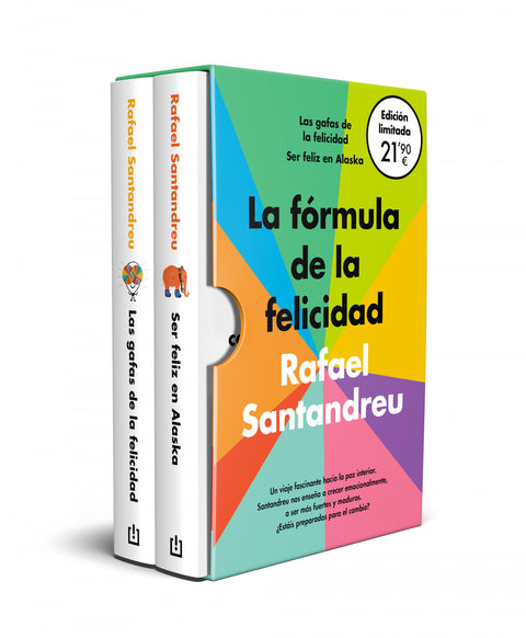  ESTUCHE LA FÓRMULA DE LA FELICIDAD DE RAFAEL SANTANDREU (ED. LIMITADA). LAS GAFA 