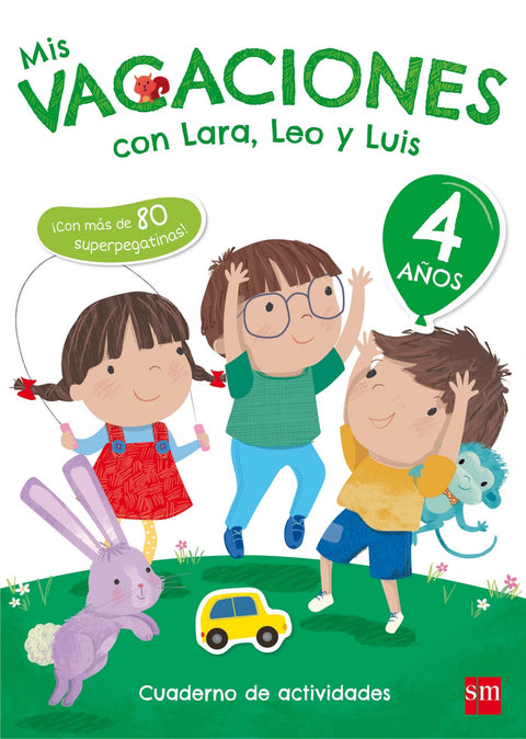  Mis vacaciones 4 años con Lara, Leo y Luis 